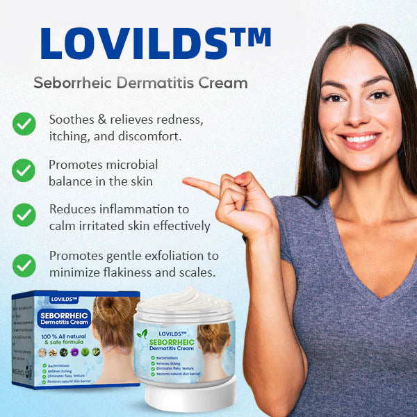 LOVILDS™ Seborrheic Dermatitis Cream（Limited Time Discount 🔥 Last Day ...